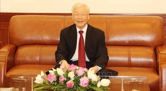 Генеральный секретарь ЦК КПВ Нгуен Фу Чонг. Фото: VNA