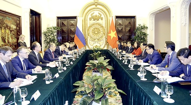 Общий вид переговоров. Фото: МИД Вьетнама