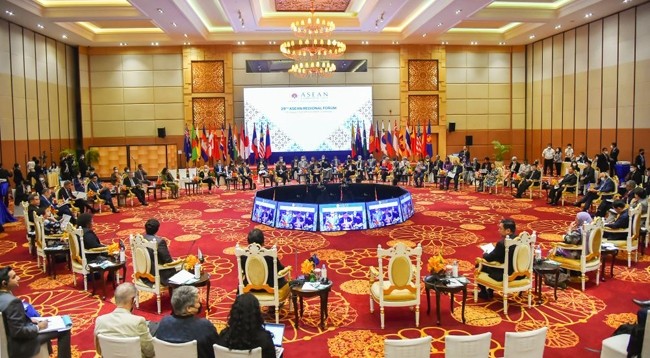 Общий вид 29-го Регионального форума АСЕАН. Фото: МИД Вьетнама
