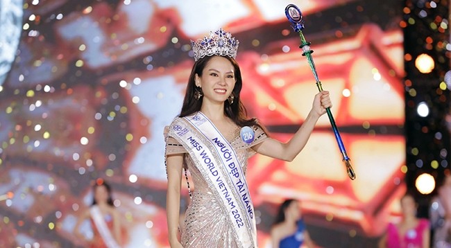 Мисс мира Вьетнам-2022 Хюинь Нгуен Май Фыонг. Фото: Оргкомитет
