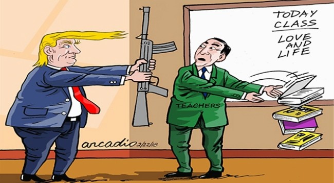 Карикатура CAGLECARTOONS.COM